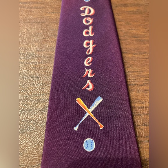 Los Angeles Dodgers team licensed Men’s Tie, brand new, late 1950’s, but faded. - Picture 4 of 7